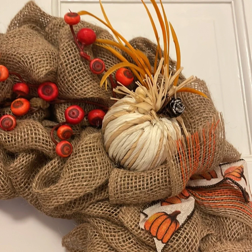 Fall wreath handmade
